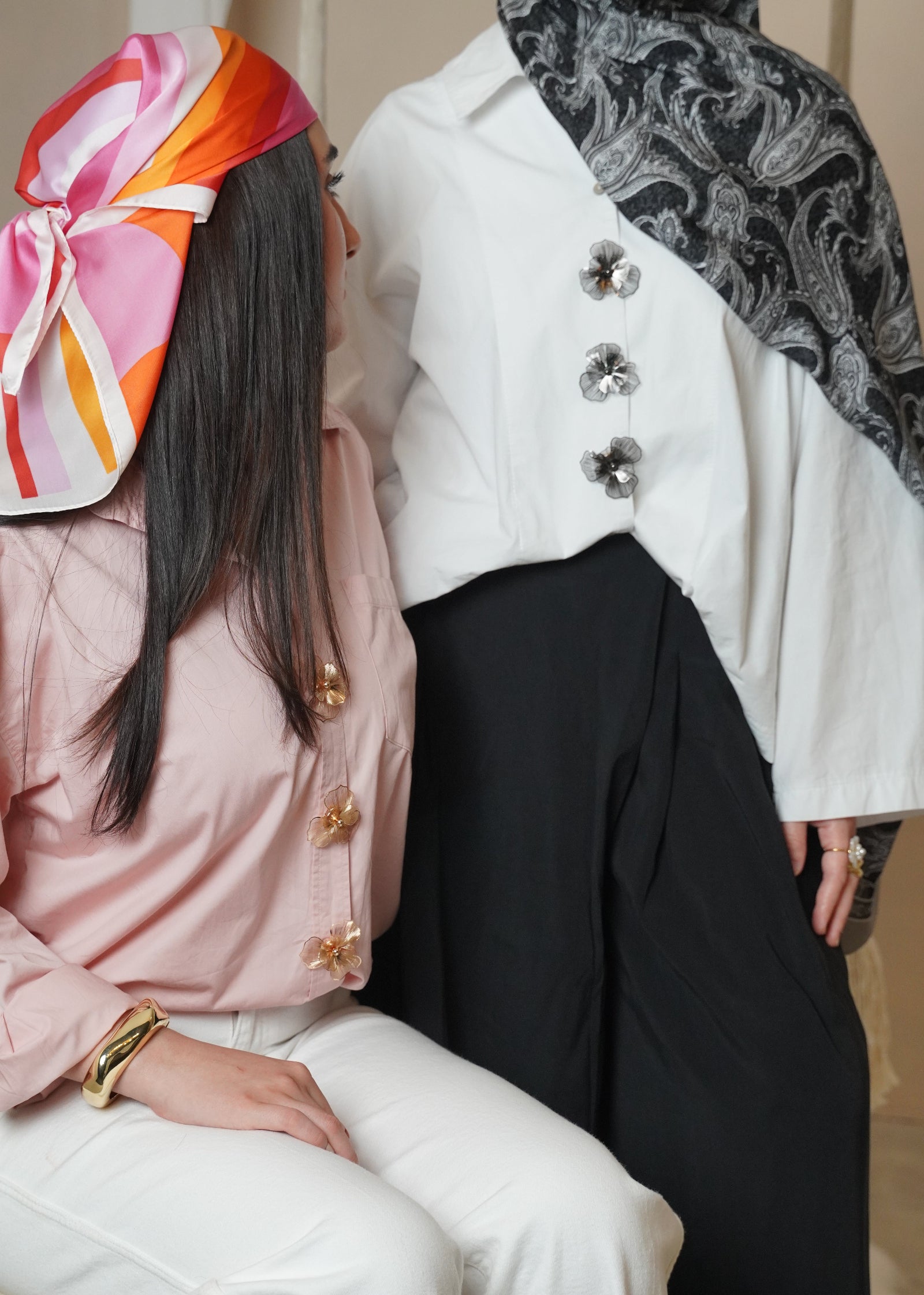 Foulard - Rose