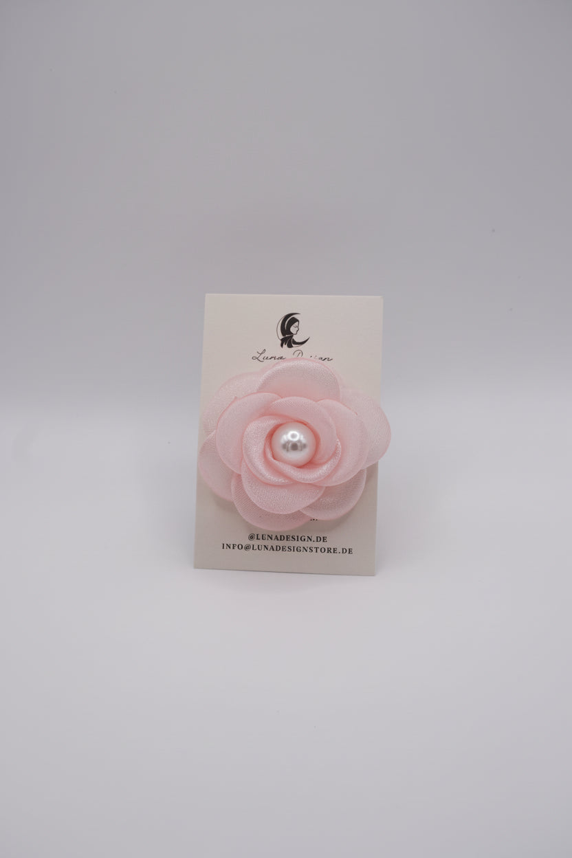 Hemdknopf-Clips Blumenmuster
