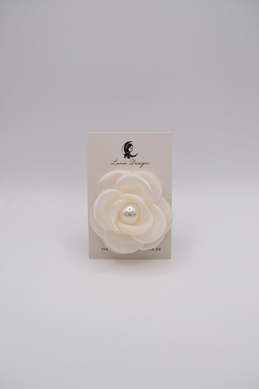 Hemdknopf-Clips Blumenmuster