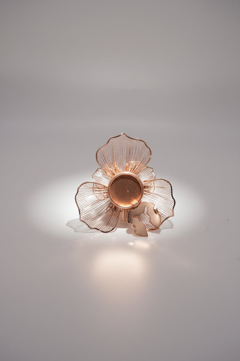 Hemdknopf-Clips Blumenmuster