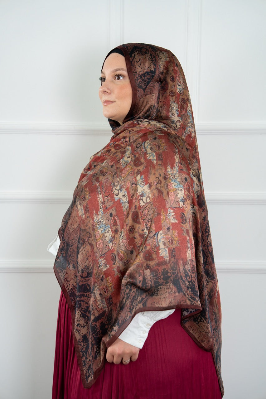 LUNARA Silky- Ruby red